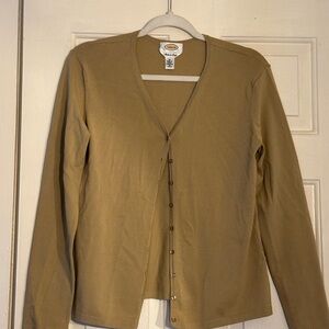 Talbots Beige Knit Sweater